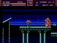 une photo d'Ã©cran de Castlevania - The New Generation sur Sega Megadrive